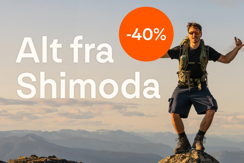 Spar 40% på alt fra Shimoda